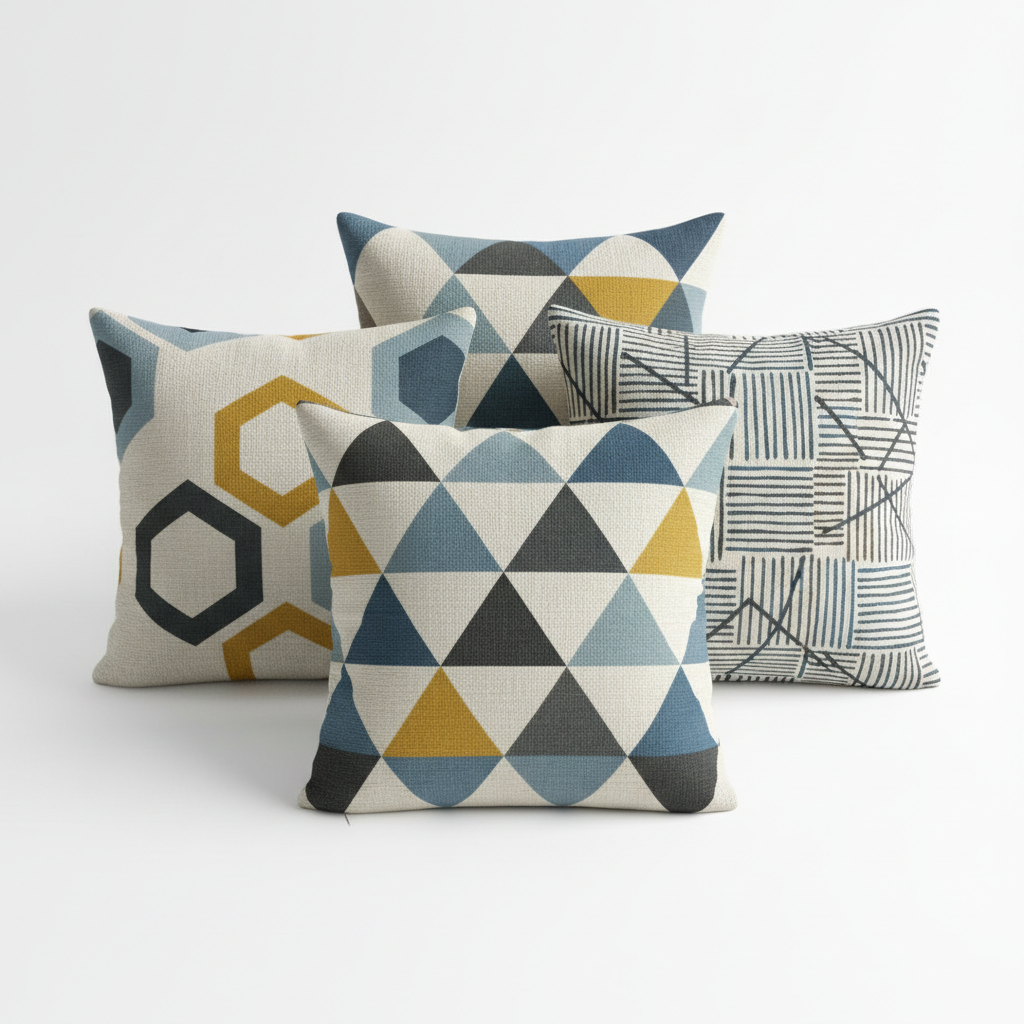 Decorative Throw Pillow Covers Set of 4
